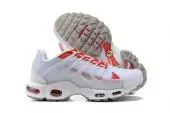 basket nike air max plus tn terrascape white red